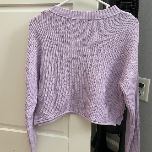 Medium Purple Wild Fable Sweater - Picture 3 of 3